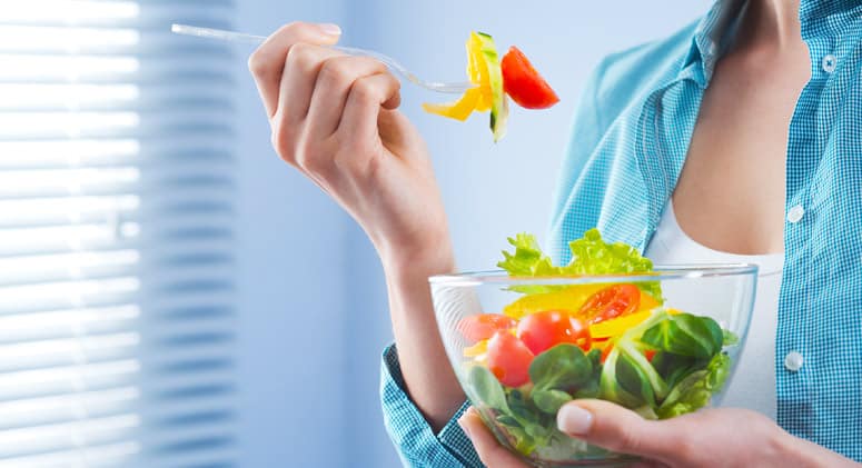 the surprising health and beauty benefit of salad